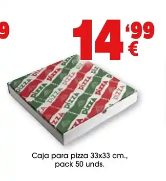 TOP Cash & Carry Caja para pizza oferta