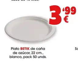 TOP Cash & Carry BETIK Plato de cana de azucar oferta