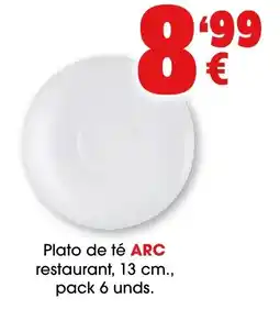 TOP Cash & Carry ARC Plato de té oferta