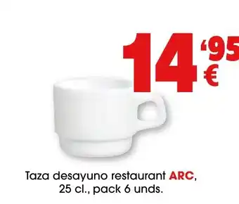 TOP Cash & Carry ARC Taza desayuno restaurant oferta