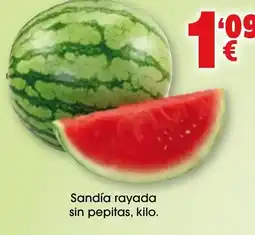 TOP Cash & Carry Sandía rayada sin pepitas oferta