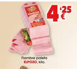 TOP Cash & Carry PUPOZO Fiambre paleta oferta