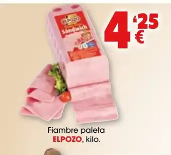 TOP Cash & Carry PUPOZO Fiambre paleta oferta