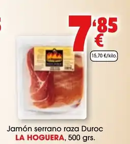 TOP Cash & Carry LA HOGUERA Jamón serrano raza Duroc oferta