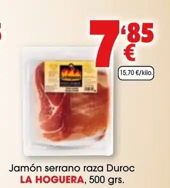 TOP Cash & Carry LA HOGUERA Jamón serrano raza Duroc oferta