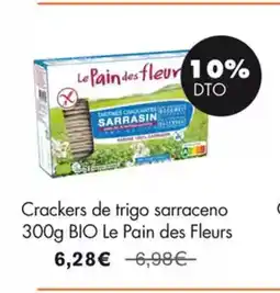 NaturaSí Crackers de trigo sarraceno oferta