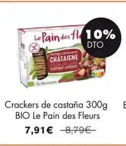 NaturaSí Crackers de castaña oferta
