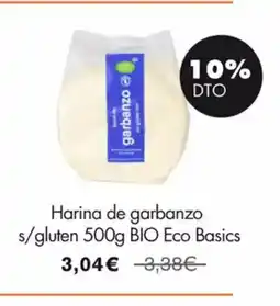 NaturaSí Harina de garbanzo s/gluten oferta