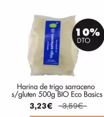 NaturaSí Harina de trigo sarraceno s/gluten oferta