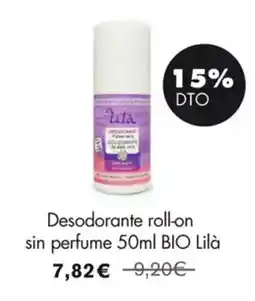 NaturaSí Desodorante roll-on sin perfume oferta