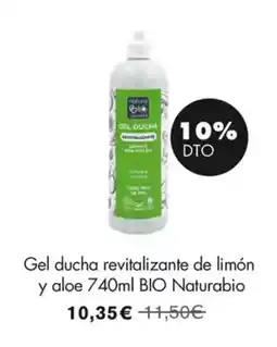 NaturaSí Gel ducha revitalizante de limón y aloe oferta
