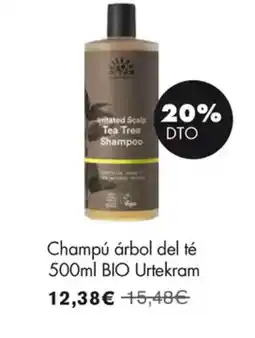 NaturaSí Champú árbol del té oferta