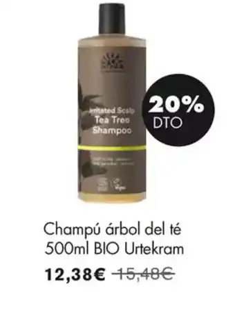 NaturaSí Champú árbol del té oferta
