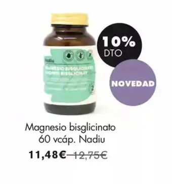 NaturaSí Magnesio bisglicinato oferta