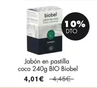NaturaSí Jabón en pastilla coco oferta