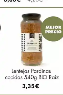 NaturaSí Lentejas Pardinas cocidas oferta