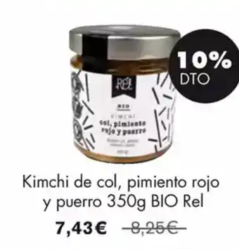 NaturaSí Kimchi de col, pimiento rojo y puerro oferta