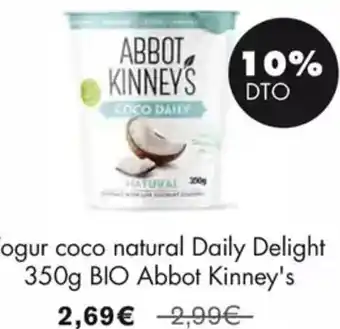 NaturaSí Yogur coco natural Daily Delight oferta
