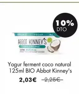 NaturaSí Yogur ferment coco natural oferta
