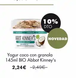NaturaSí Yogur coco con granola oferta