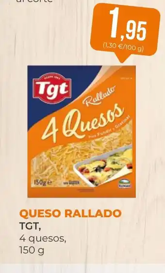 SPAR Gran Canaria Queso rallado tgt oferta