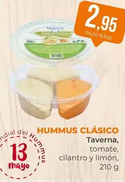 SPAR Gran Canaria Hummus clásico oferta