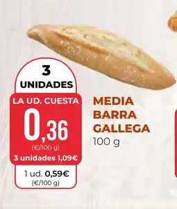 SPAR Gran Canaria Media barra gallega oferta