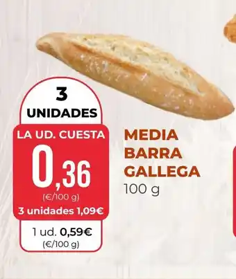 SPAR Gran Canaria Media barra gallega oferta