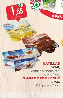 SPAR Gran Canaria Natillas oferta