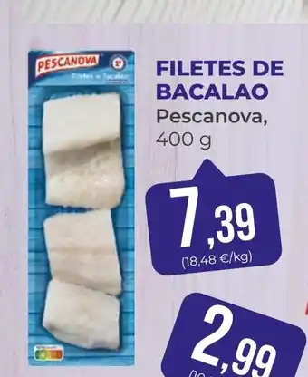 SPAR Gran Canaria PESCANOVA Filetes de bacalao oferta
