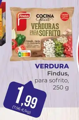 SPAR Gran Canaria FINDUS Verdura oferta