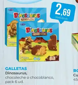SPAR Gran Canaria DINOSAURUS Galletas oferta