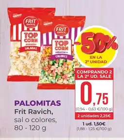SPAR Gran Canaria FRIT RAVICH Palomitas oferta