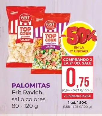 SPAR Gran Canaria FRIT RAVICH Palomitas oferta