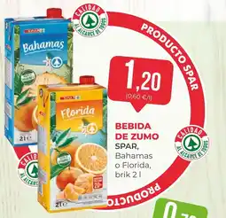 SPAR Gran Canaria SPAR Bebida de zumo oferta