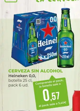 SPAR Gran Canaria HEINEKEN Cerveza sin alcohol oferta