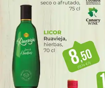 SPAR Gran Canaria RUAVIEJA Licor oferta