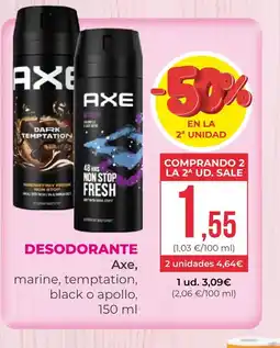 SPAR Gran Canaria AXE Desodorante oferta