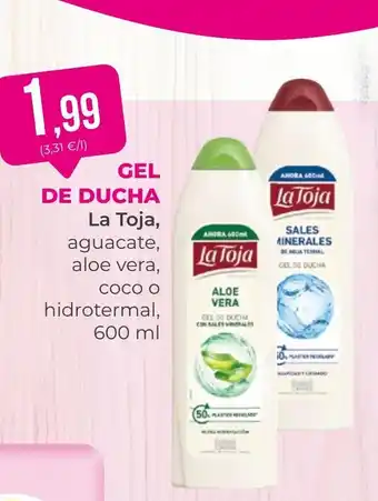 SPAR Gran Canaria LA TIOJA Gel de ducha oferta