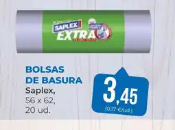 SPAR Gran Canaria SAPLEX Bolsas de basura oferta