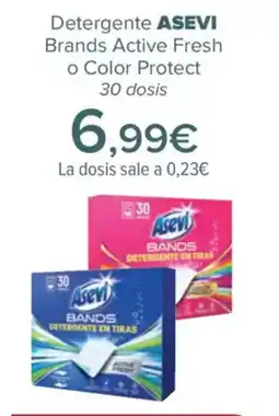Carrefour ASEVI Detergente Brands Active Fresh o Color Protect oferta