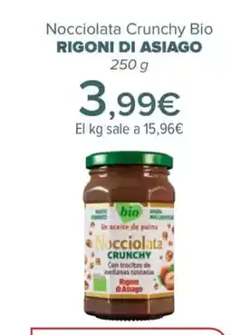 Carrefour RIGONI DI ASIAGO Nocciolata Crunchy Bio oferta