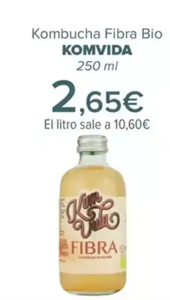 Carrefour KOMVIDA Kombucha Fibra Bio oferta