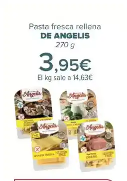 Carrefour DE ANGELIS Pasta fresca rellena oferta