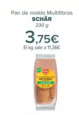 Carrefour SCHÄR Pan de molde Multifibras oferta