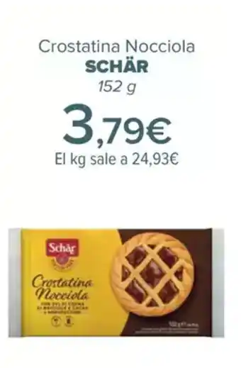 Carrefour SCHÄR Crostatina Nocciola oferta