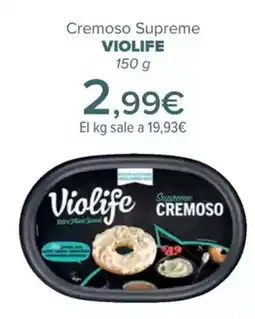 Carrefour VIOLIFE Cremoso Supreme oferta