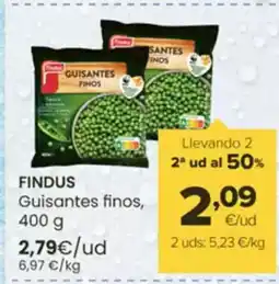 Autoservicios Familia FINDUS Guisantes finos oferta
