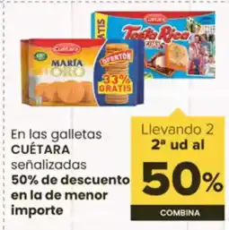 Autoservicios Familia CUÉTARA En las galletas oferta