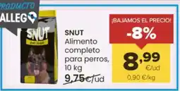 Autoservicios Familia SNUT Alimento completo para perros oferta